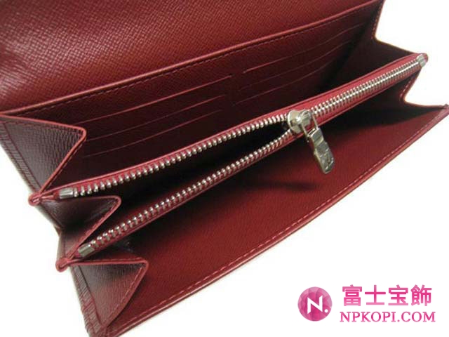 (LOUIS VUITTON)ルイヴィトン 財布コピー エピ 長財布 ポルトフォイユサラNM2 ルビー（レッド） M6374M
